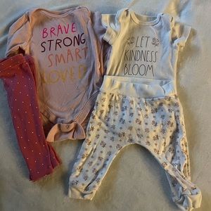 Strong baby girl outfits 3-6